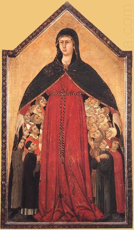 Simone Martini Madonna of Mercy china oil painting image